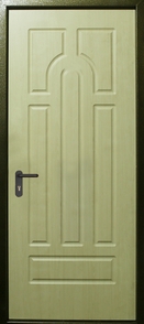 Однопольная глухая противопожарная дверь МДФ EI 60 № 10