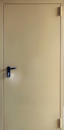 Однопольная глухая дверь EI 60 RAL 1000 (с откидным порогом) (18)
