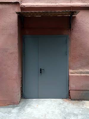 Дверь для «МГУПП», вход в мясоколбасный цех (ул. Талалихина, 33)