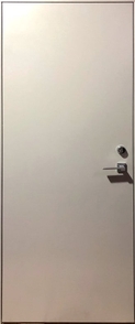 Однопольная глухая дверь EI 60 RAL 7047 (со скрытыми петлями) (26)