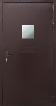 Остекленная дверь в кассу 17
