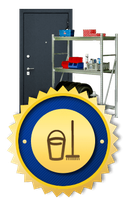 Металлические двери для подсобных помещений