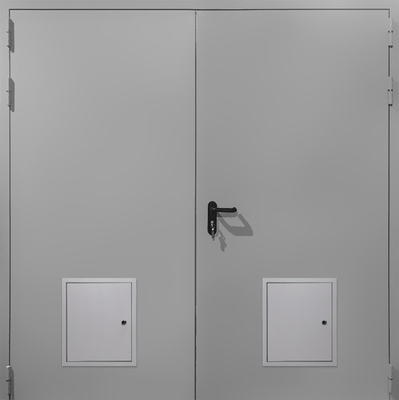 Двупольная противопожарная дверь ei60 (со стыковочными узлами) (10)