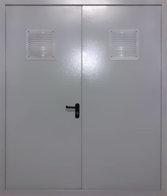 Двупольная противопожарная дверь ei60 (со стыковочными узлами) (11)
