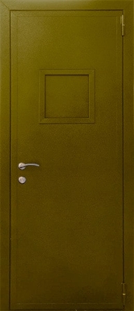 Кассовая дверь с бронеконвертом