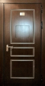 Однопольная МДФ дверь в кассу