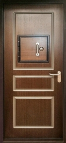 Однопольная МДФ дверь в кассу