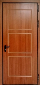 Однопольная глухая противопожарная дверь МДФ EI 60 № 16