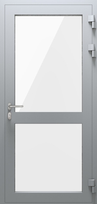 Однопольная алюминиевая противопожарная дверь EIW 60 (02)