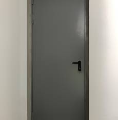 Однопольная дверь для пансионата (пос. Огниково, д.19)