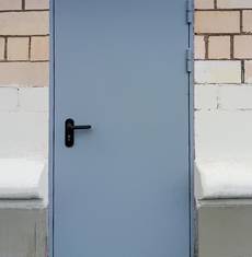 Однопольная дверь для подвала