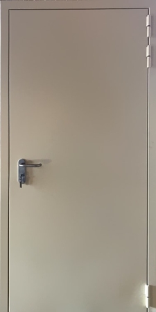 Однопольная глухая дверь EI 60 из оцинкованной стали (23)