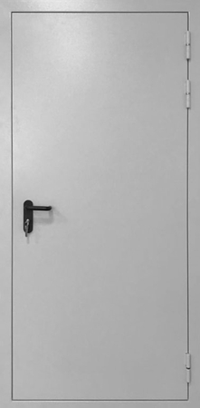 Однопольная глухая дверь (грунт) EI 90