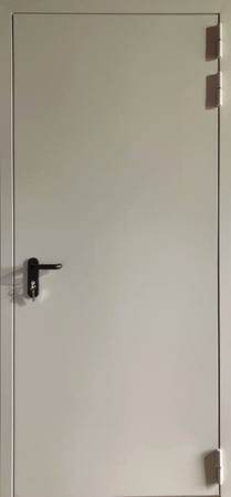 Однопольная глухая противопожарная дверь (порошковое напыление) EI 90