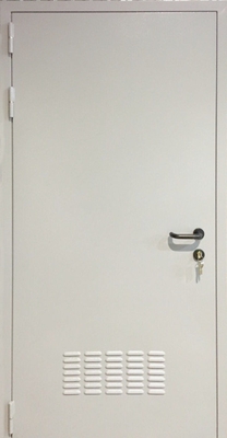 Однопольная дверь с вентиляцией (3 петли)