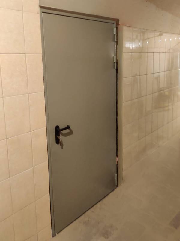 Огнезащитная глухая дверь Огнезащитная глухая дверь