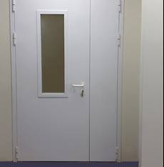 Остекленная дверь для госпиталя (ул. 2-я Дубровская)