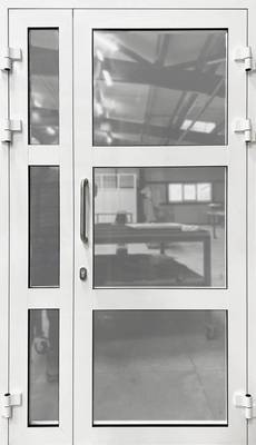 Полуторная алюминиевая дверь EIWS 60