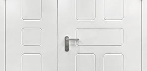 Пополнение каталога в июне – белая дверь ДМП-2 EI 60 с рисунком на металле