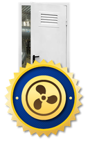 Противопожарные двери в вентиляционную камеру