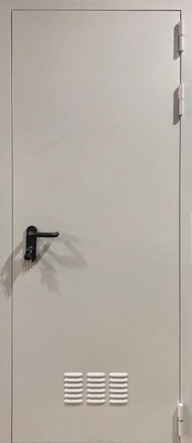 Однопольная техническая дверь с вентиляцией