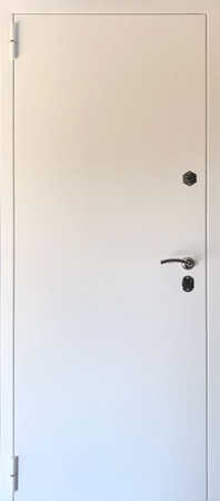 Технические двери (порошковое напыление) белого цвета
